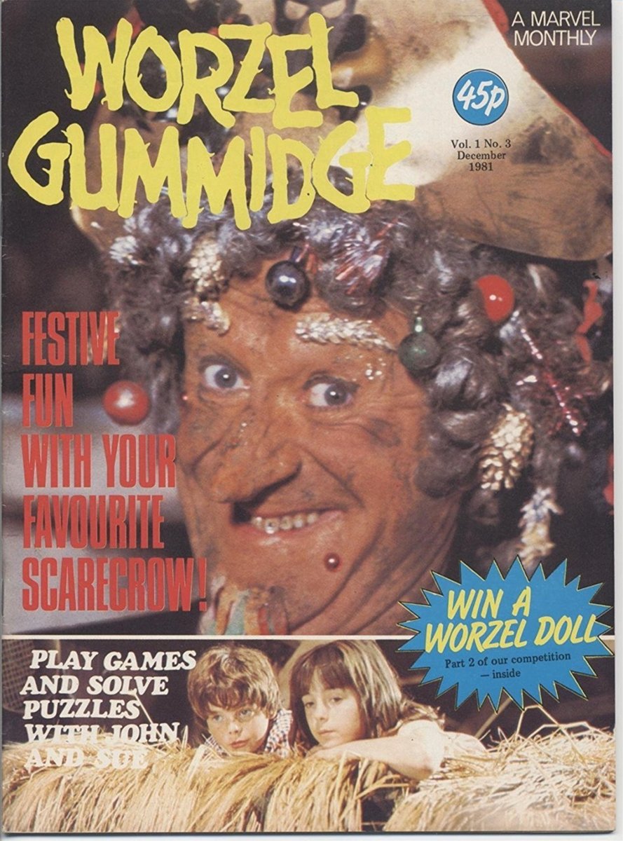 Worzel Gummidge  Magazine #3 comic cover