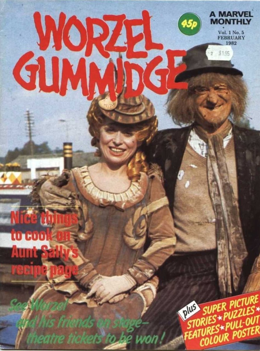 Worzel Gummidge  Magazine #5 comic cover