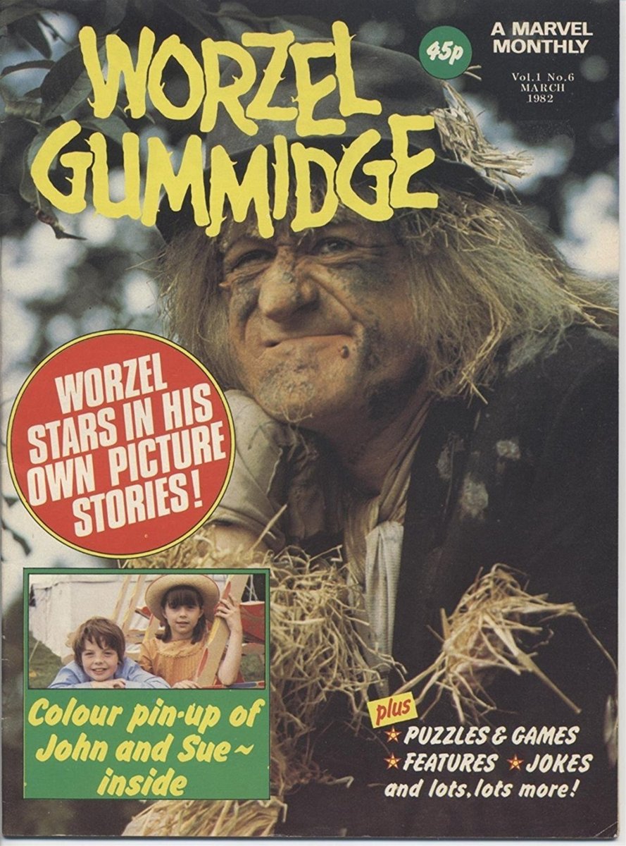 Worzel Gummidge  Magazine #6 comic cover