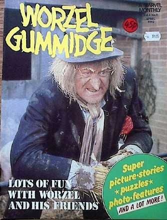 Worzel Gummidge  Magazine #7 comic cover