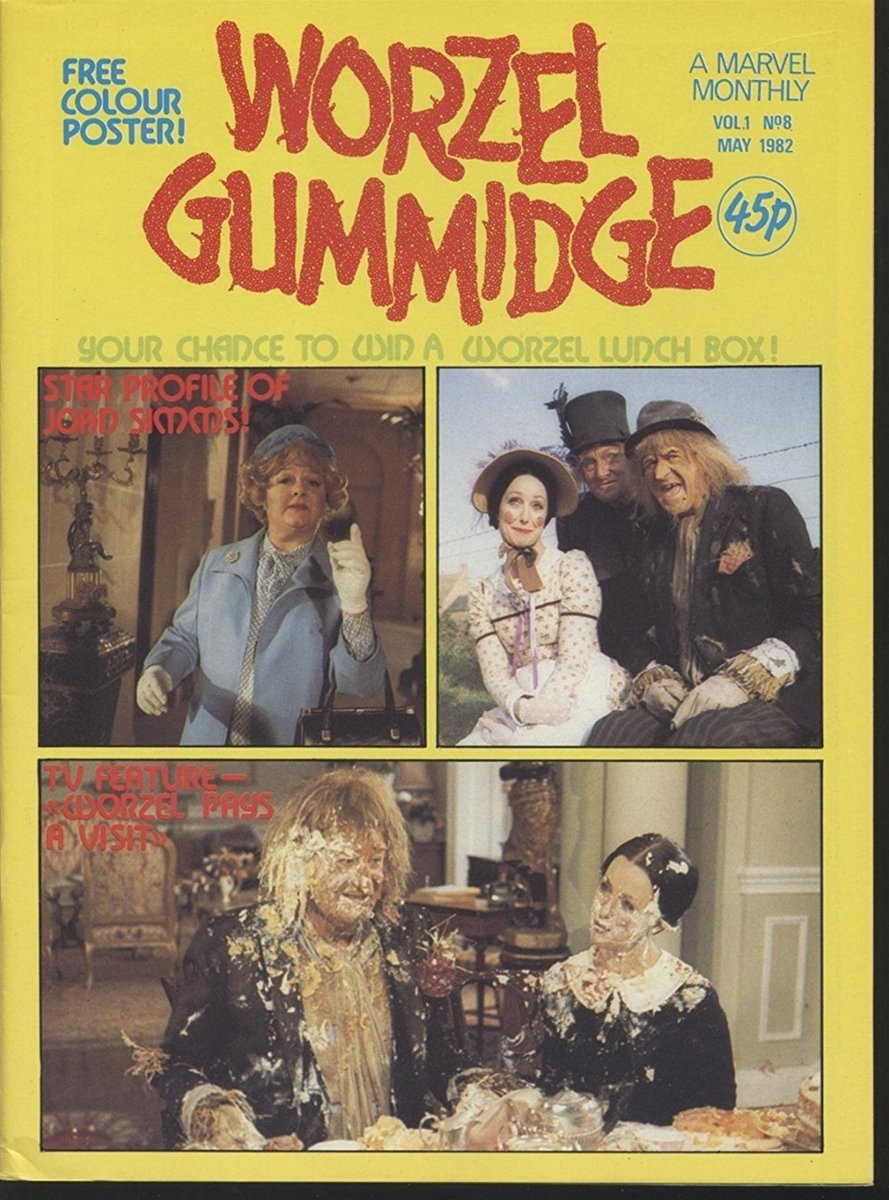 Worzel Gummidge  Magazine #8 comic cover
