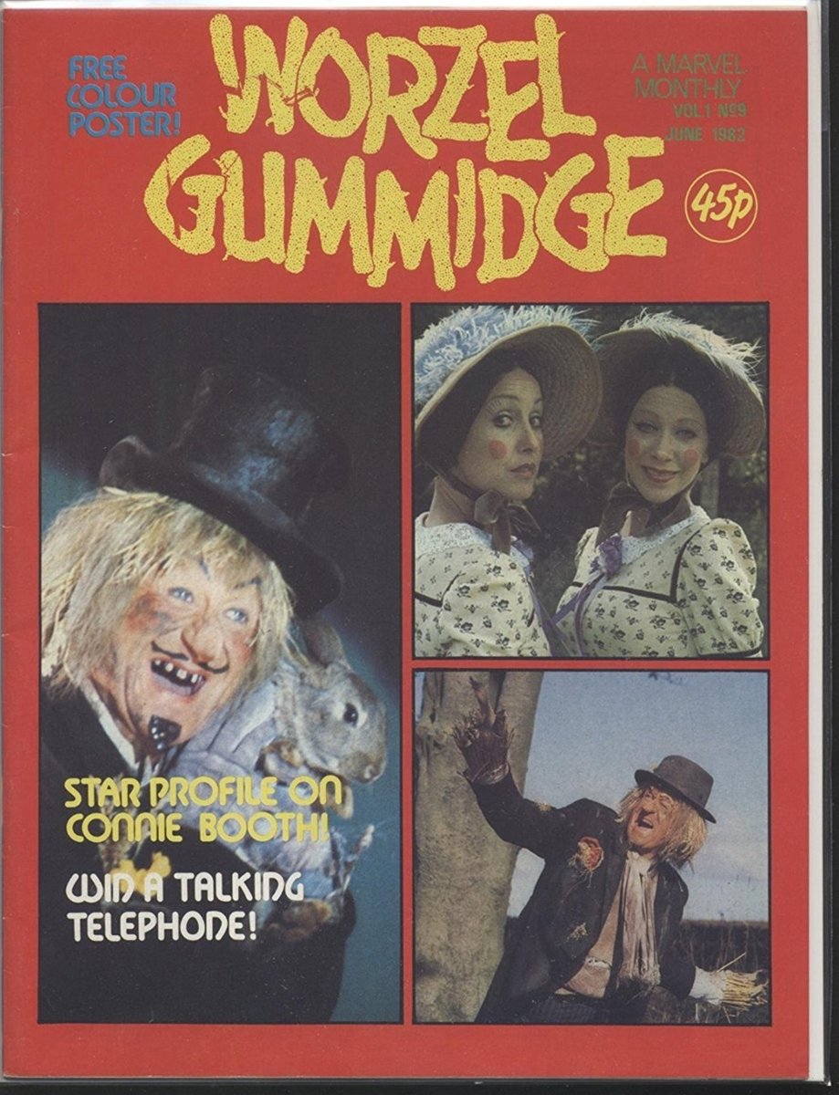 Worzel Gummidge  Magazine #9 comic cover