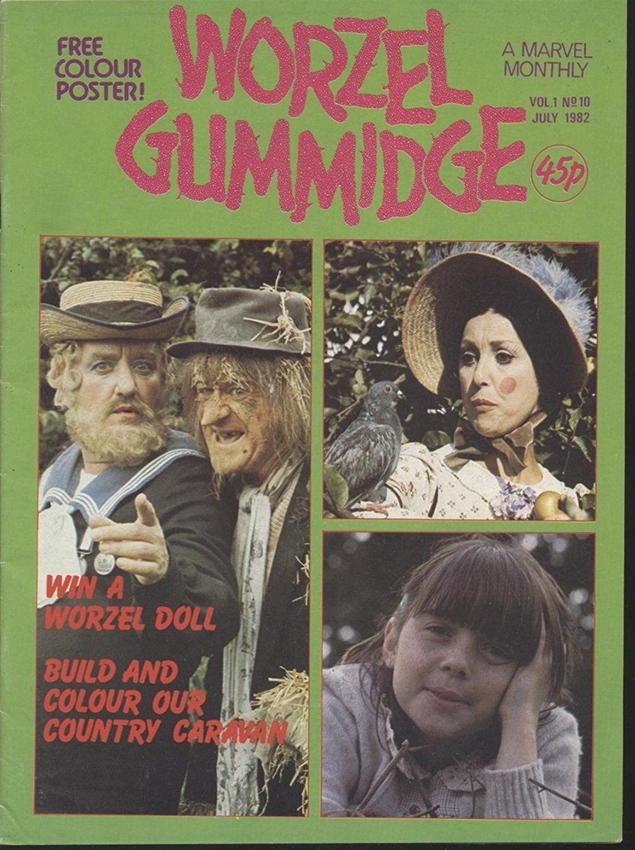 Worzel Gummidge  Magazine #10 comic cover