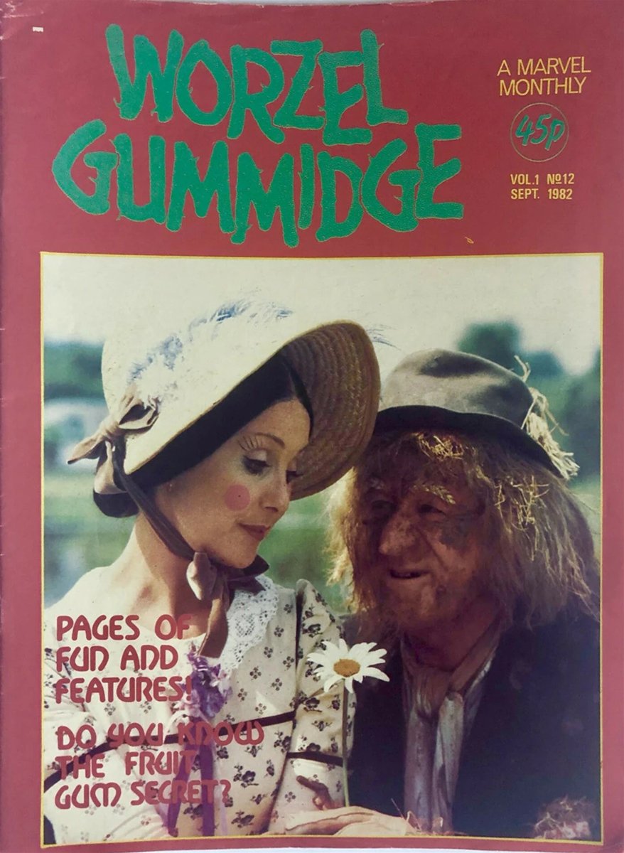 Worzel Gummidge  Magazine #12 comic cover