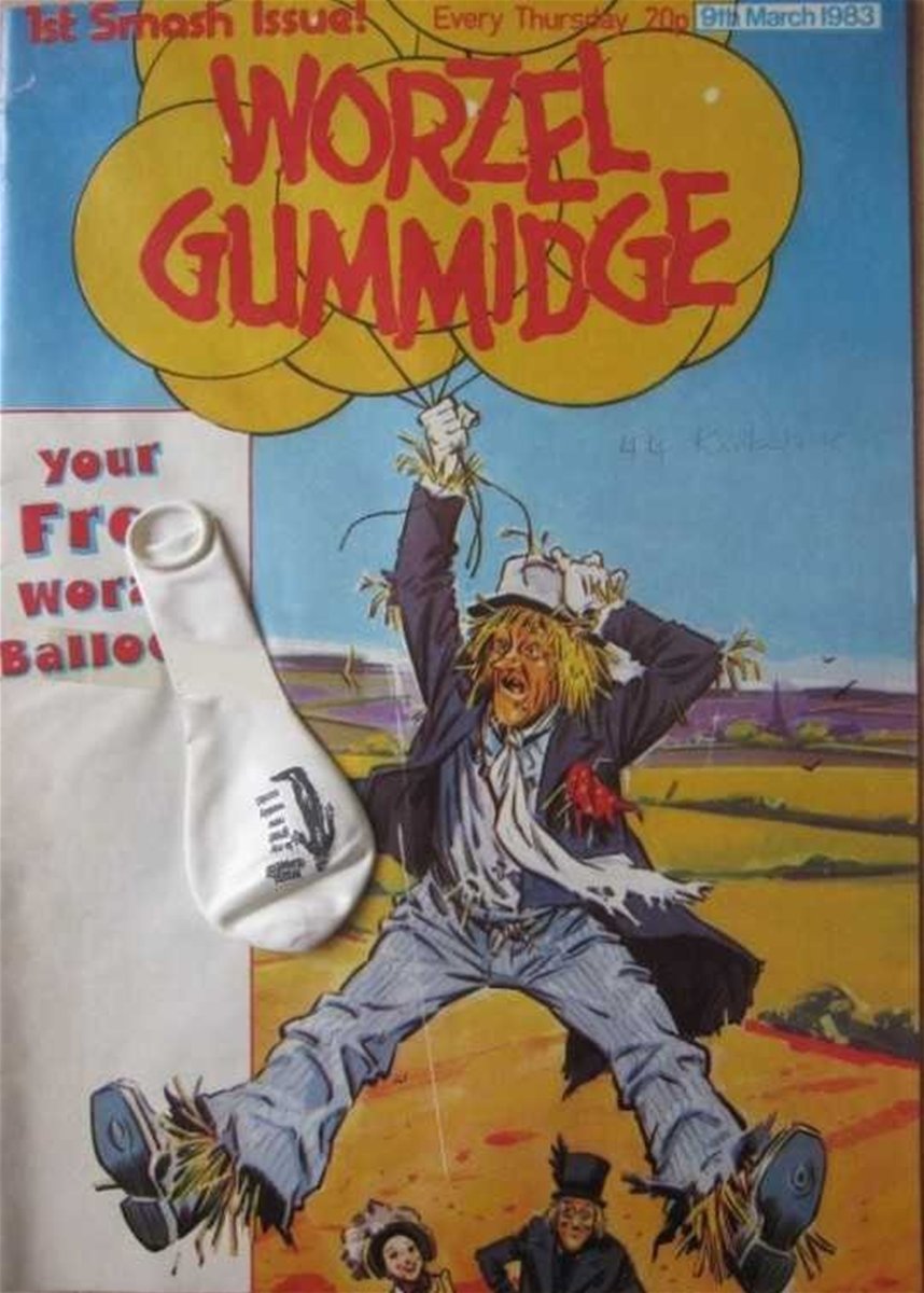 Worzel Gummidge Weekly #1 comic cover
