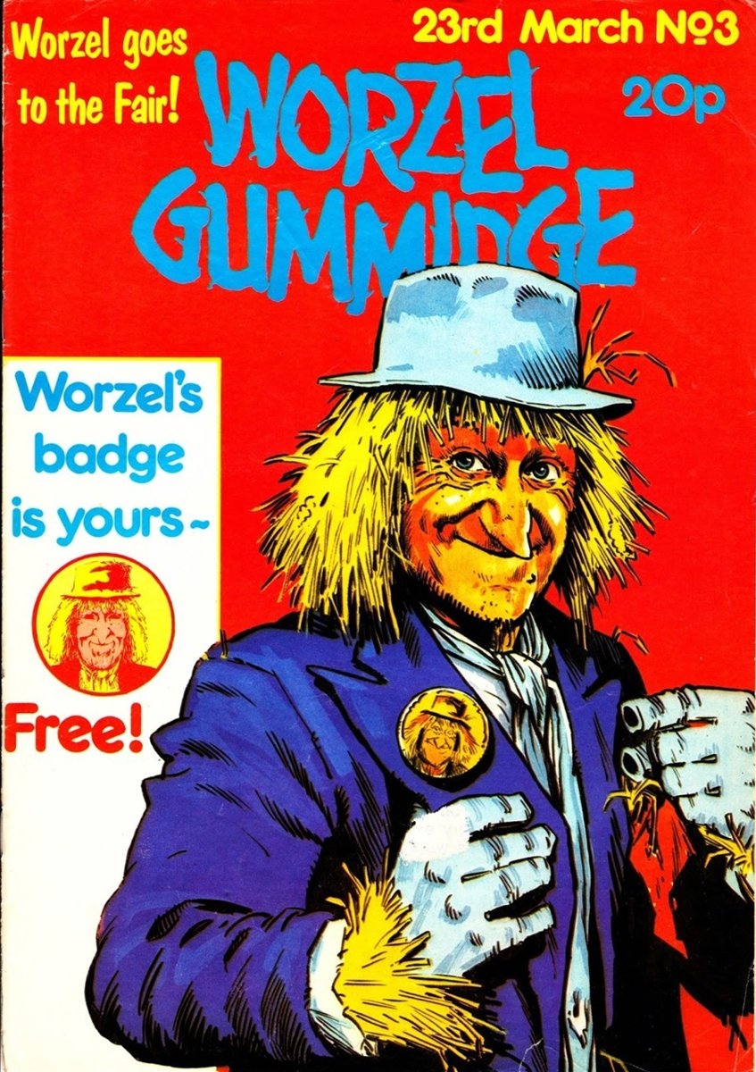 Worzel Gummidge Weekly #3 comic cover