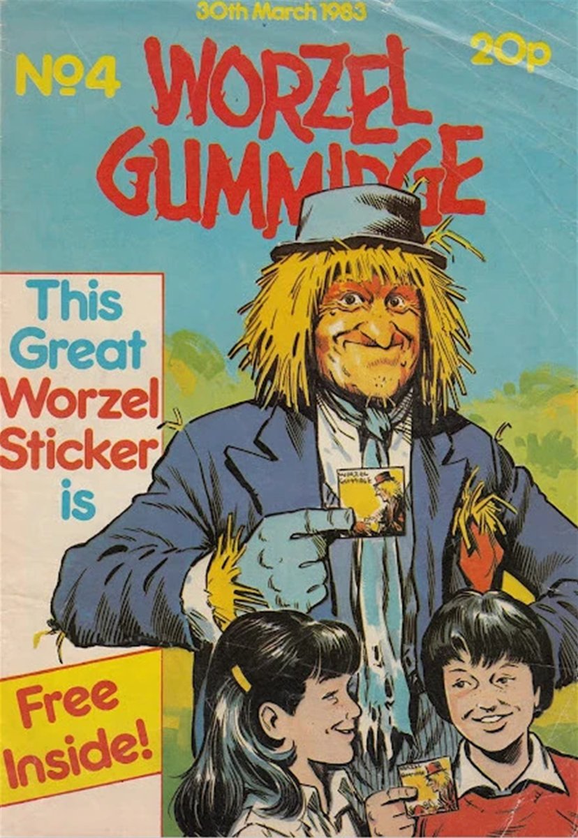 Worzel Gummidge Weekly #4 comic cover