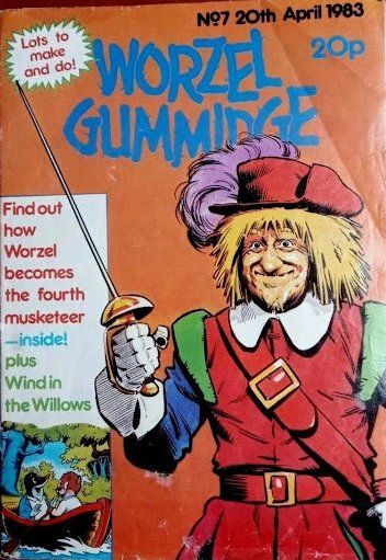 Worzel Gummidge Weekly #7 comic cover