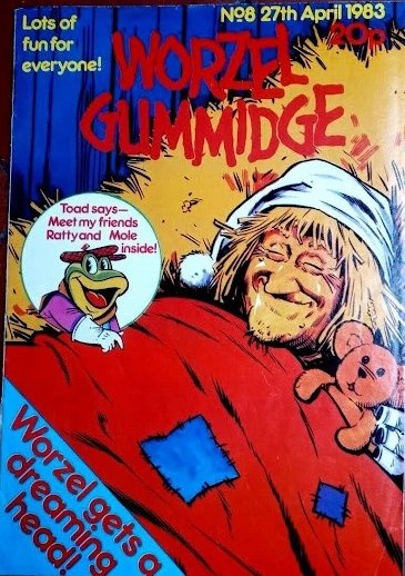 Worzel Gummidge Weekly #8 comic cover