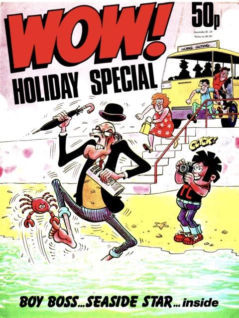 Wow Holiday Special #1983 comic cover