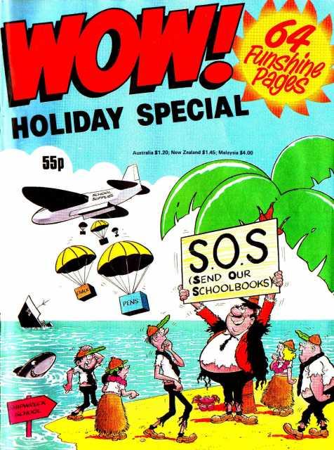 Wow Holiday Special #1984 comic cover
