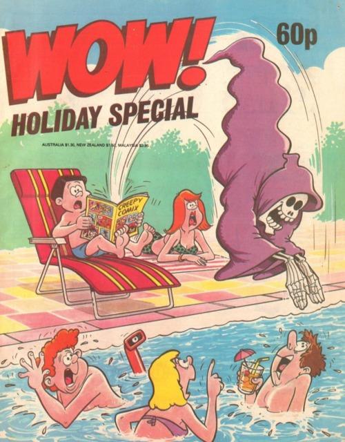 Wow Holiday Special #1985 comic cover