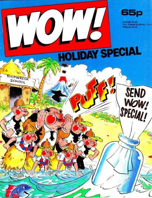 Wow Holiday Special #1987 comic cover