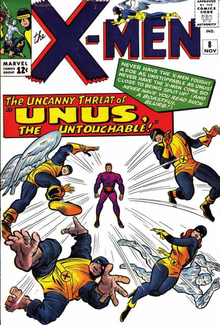 Uncanny X-Men #8 comic cover