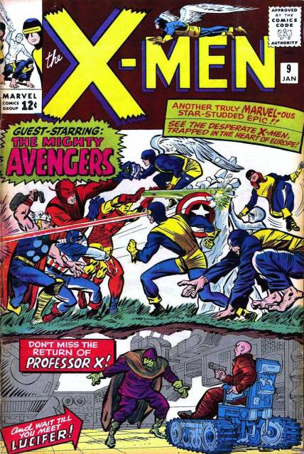 Uncanny X-Men #9 comic cover