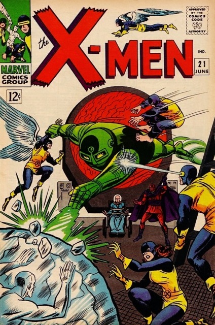 Uncanny X-Men #21 comic cover