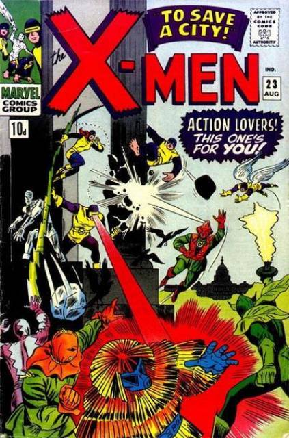 Uncanny X-Men #23 comic cover