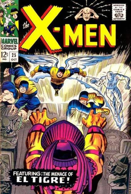 Uncanny X-Men #25 comic cover
