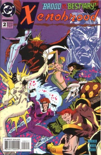 Xenobrood #2 comic cover