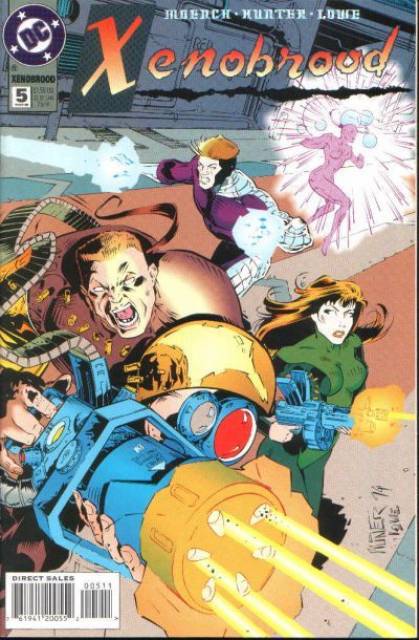 Xenobrood #5 comic cover