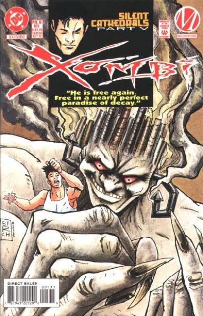Xombi #5 comic cover