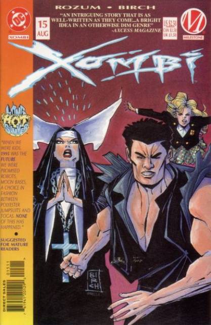Xombi #15 comic cover