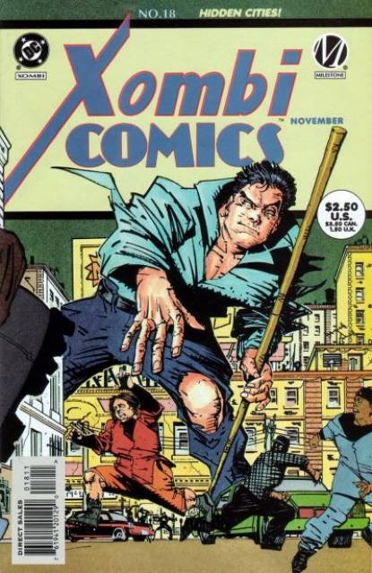 Xombi #18 comic cover
