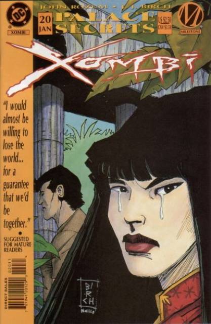 Xombi #20 comic cover