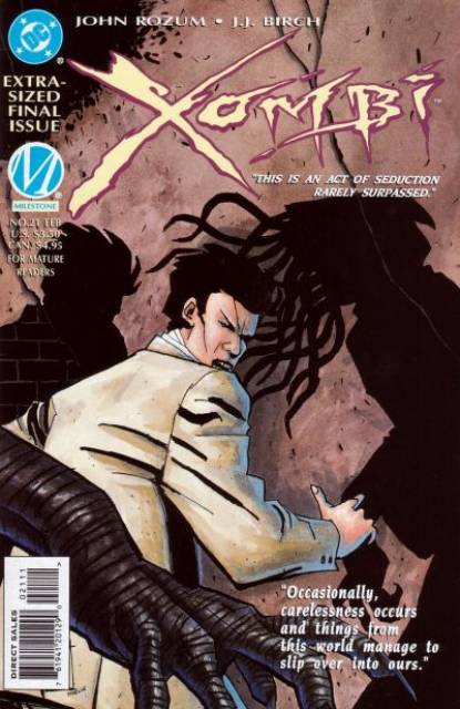Xombi #21 comic cover
