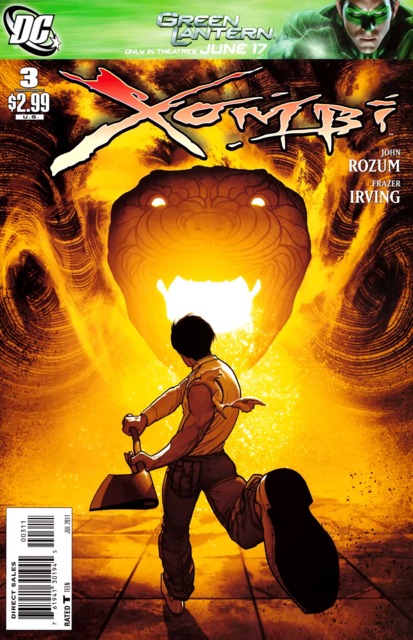 Xombi Vol 2 #3 comic cover