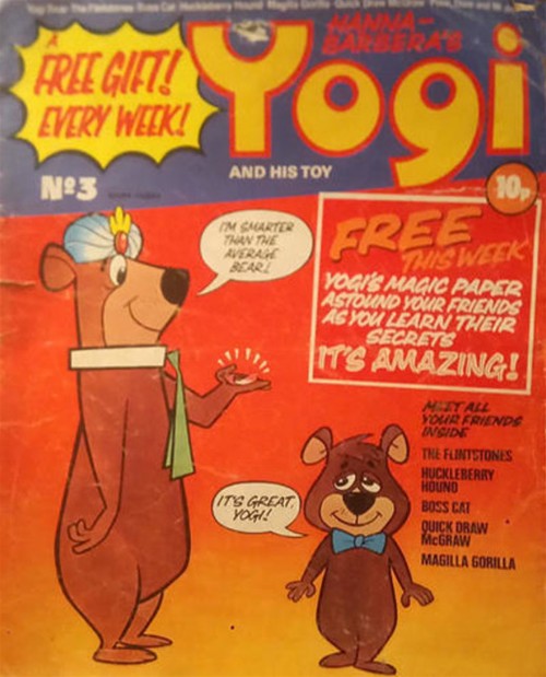 Yogi And His Toy #3 comic cover