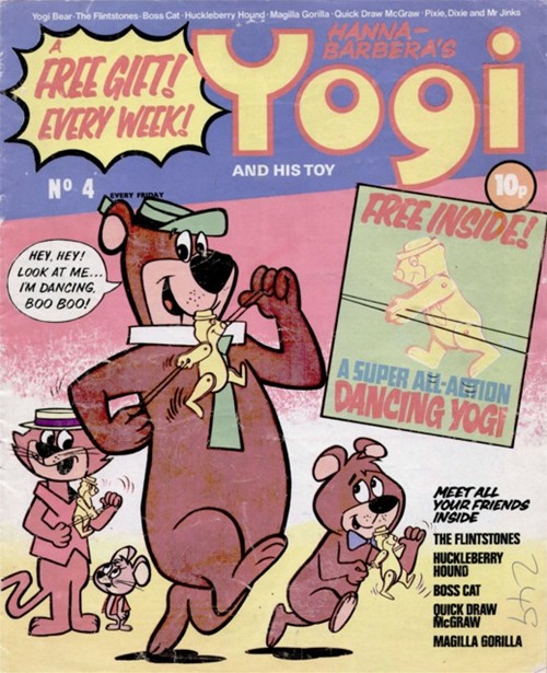 Yogi And His Toy #4 comic cover