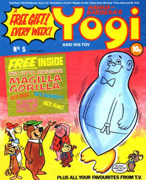 Yogi And His Toy #5 comic cover