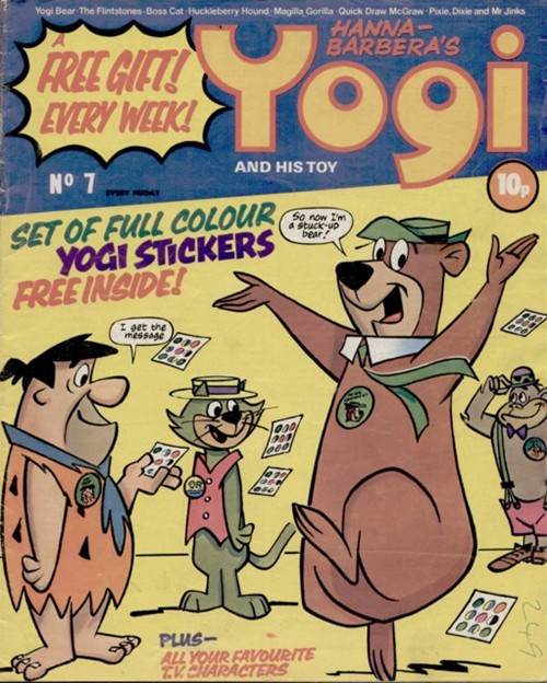 Yogi And His Toy #7 comic cover
