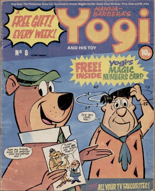 Yogi And His Toy #8 comic cover