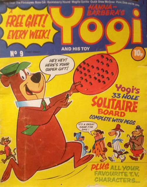 Yogi And His Toy #9 comic cover