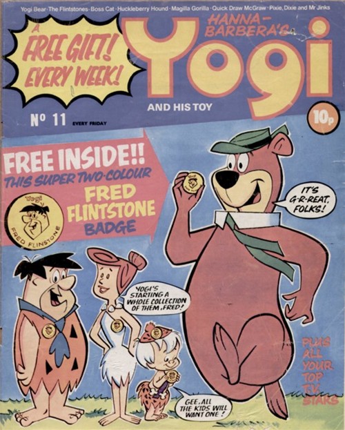 Yogi And His Toy #11 comic cover