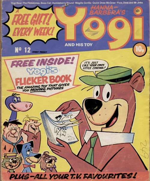 Yogi And His Toy #12 comic cover
