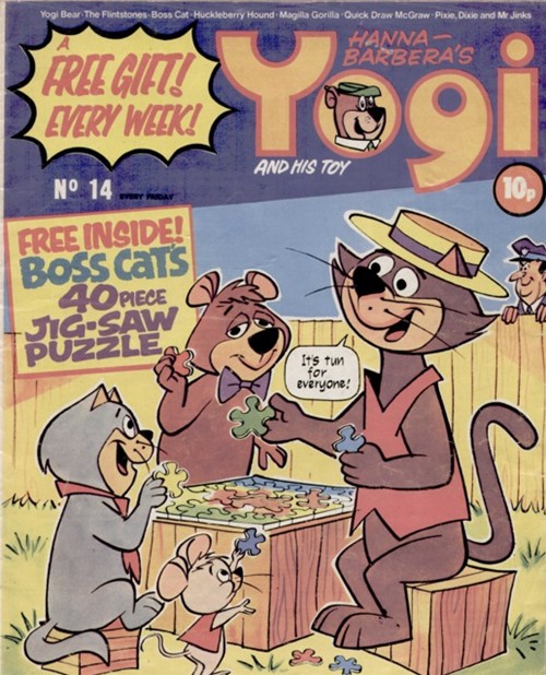 Yogi And His Toy #14 comic cover