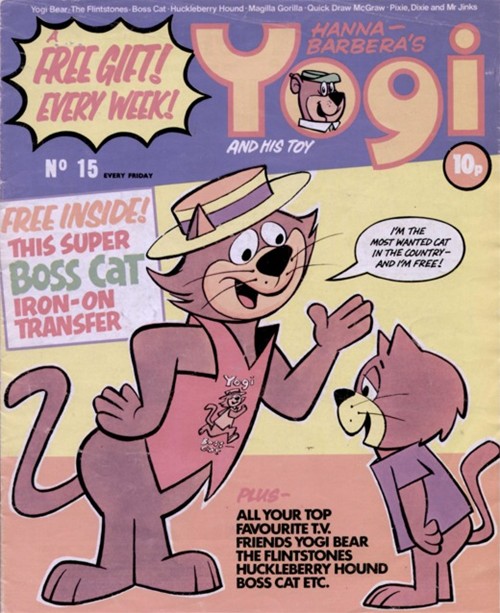 Yogi And His Toy #15 comic cover