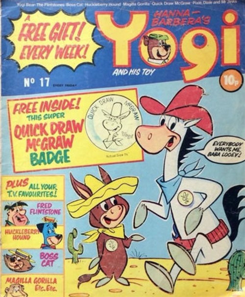 Yogi And His Toy #17 comic cover