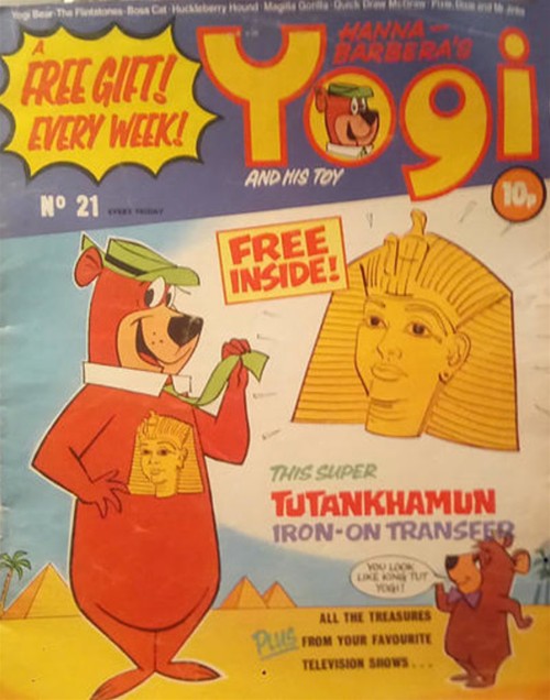Yogi And His Toy #21 comic cover