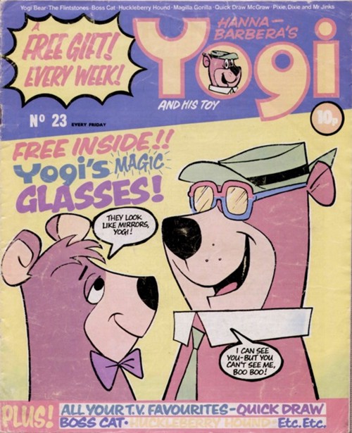 Yogi And His Toy #23 comic cover