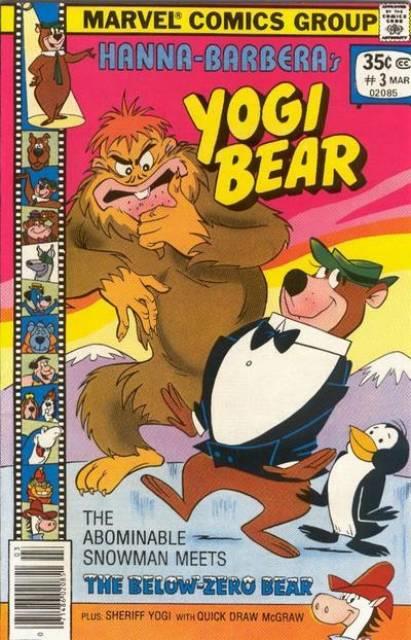 Yogi Bear #3 comic cover