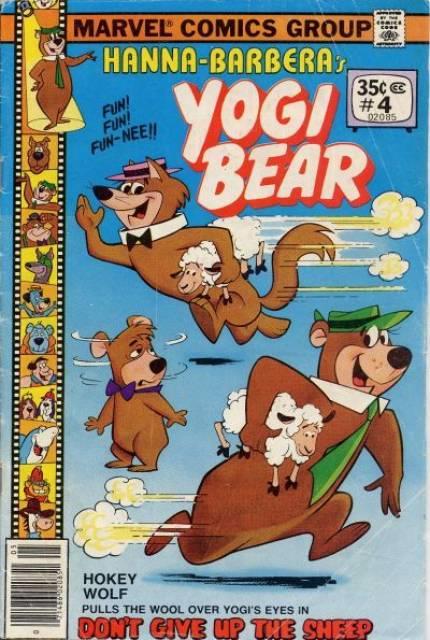 Yogi Bear #4 comic cover