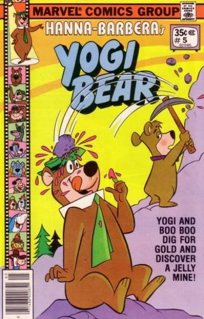 Yogi Bear #5 comic cover