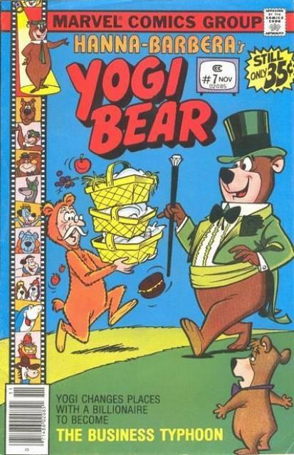 Yogi Bear #7 comic cover