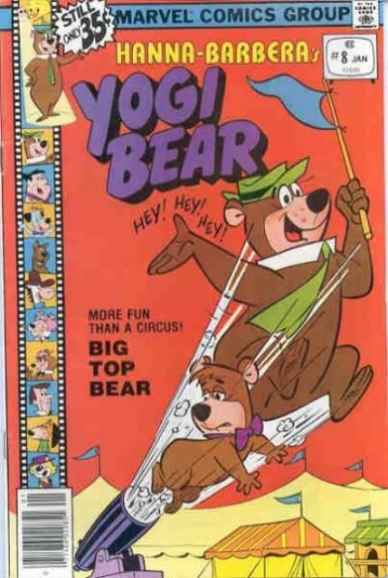 Yogi Bear #8 comic cover