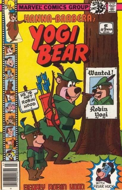 Yogi Bear #9 comic cover