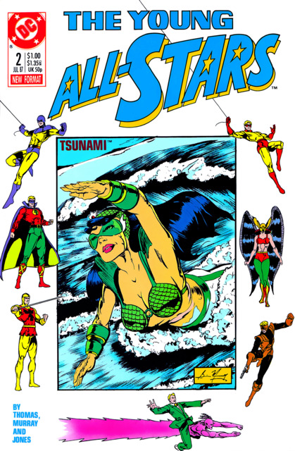 Young All-Stars #2 comic cover